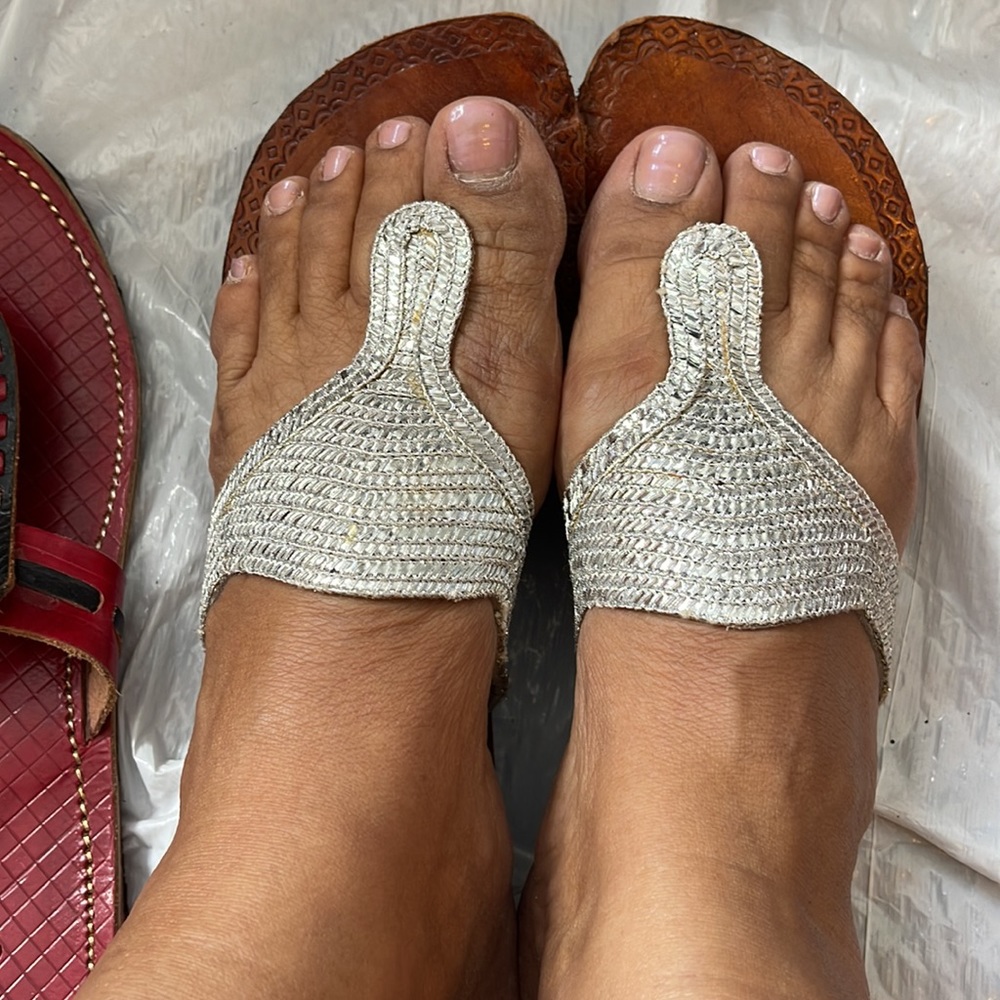 Hand made leather shoes and flats 4 pair bundle.